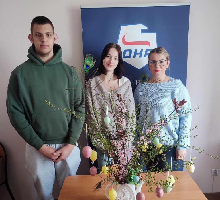 Wielkanocne drzewko w HP Góra