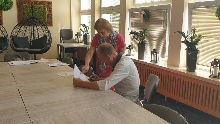 Konsultacje dla klientów MOPS w Pruszczu Gdańskim