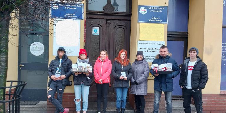 „Charytatywny piernik dla Dawida” w Hufcu Pracy w Krotoszynie