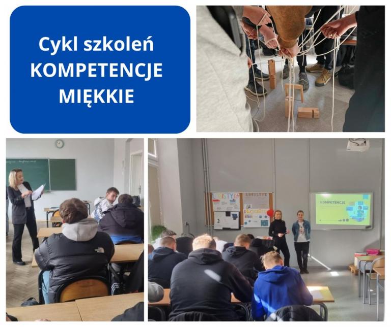Trzydniowe szkolenia z kompetencji miękkich w Zespole Szkół Mechanicznych i Logistycznych w Słupsku