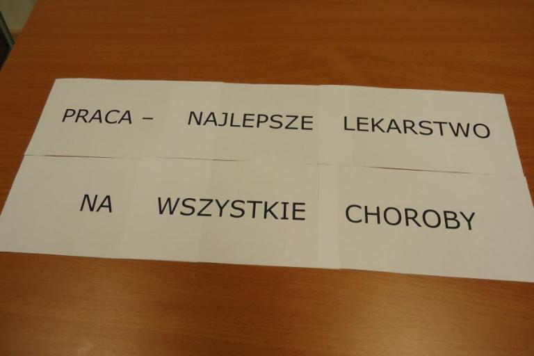 Zambrów: Praca - jej rola i wartość w życiu człowieka