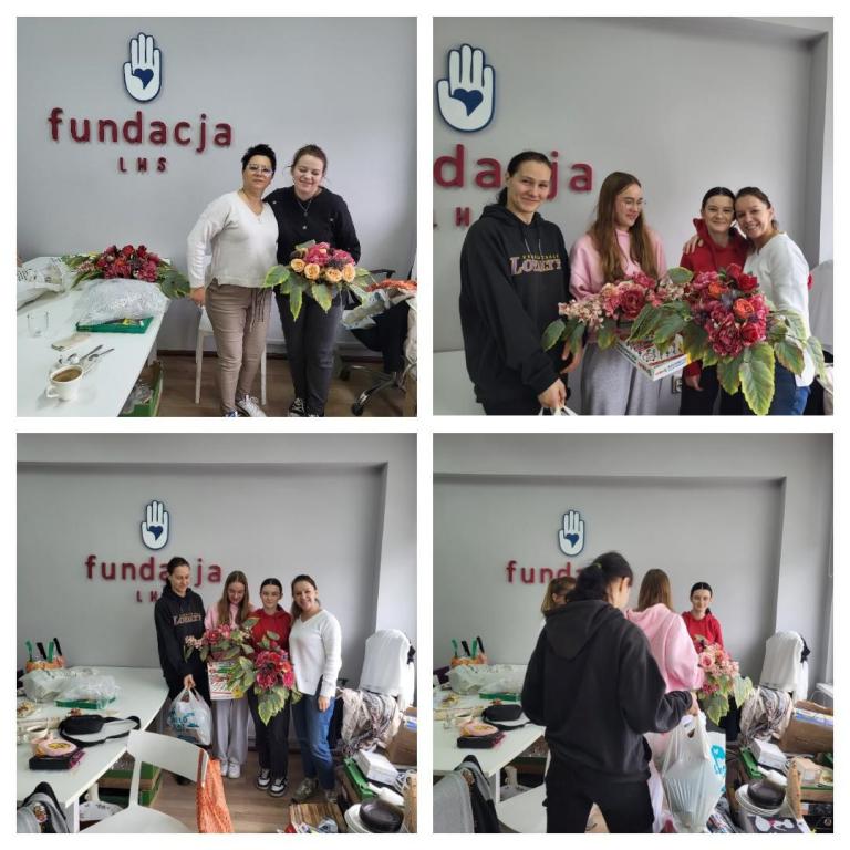 11-5 Hufiec Pracy z fantami na licytację dla Hospicjum