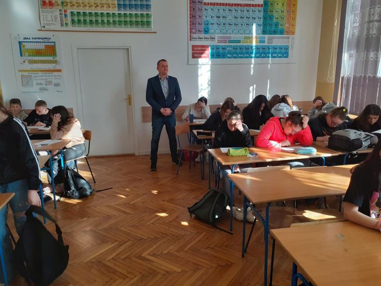 Spotkanie z doradcą zawodowym i pośrednikiem pracy w 9-10 Hufcu Pracy