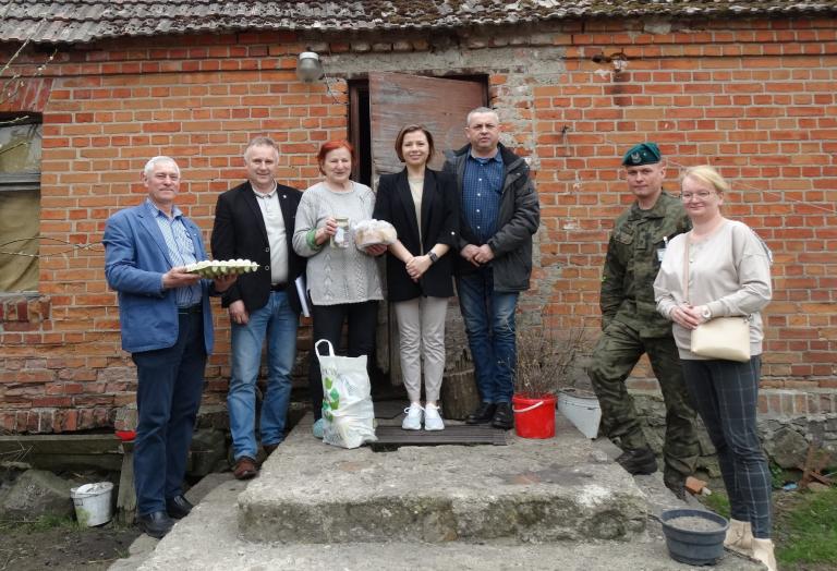 Wielkanocna Paczka trafiła do potrzebujących w powiecie człuchowskim