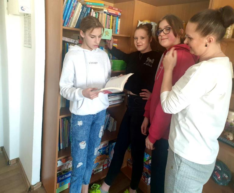 Dzień książki w 11-5 Hufcu Pracy w Lęborku