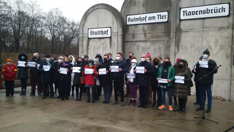 #WeRemember – uczestnicy Hufca Pracy 5-6 w Łódzkich Obchodach Międzynarodowego Dnia Pamięci o Ofiarach Holokaustu