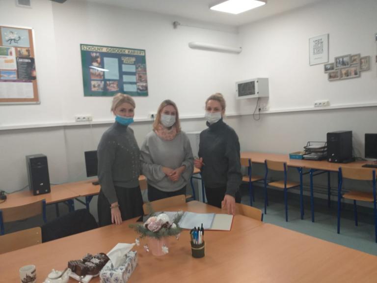 Spotkanie ze szkolnym doradcą zawodowym w Zespole Szkół w Nowym Dworze Gdańskim