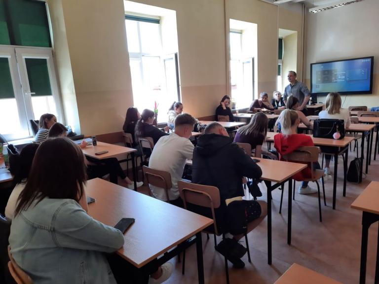 Rozmowa kwalifikacyjna – prelekcja dla uczestników jarosławskiego Hufca Pracy
