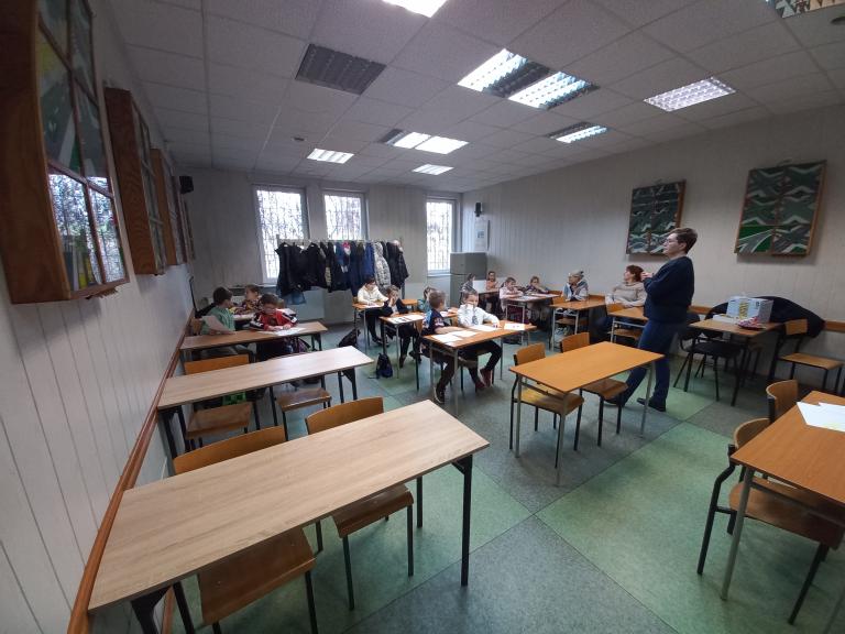 Drugoklasiści z wizytą w 11-7 Hufcu Pracy w Gdańsku