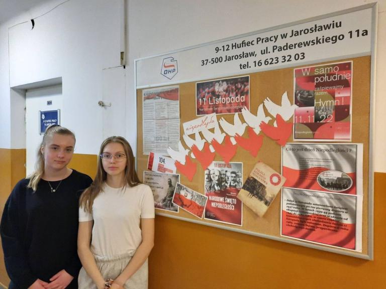 Obchody Święta Niepodległości w 9-12 Hufcu Pracy