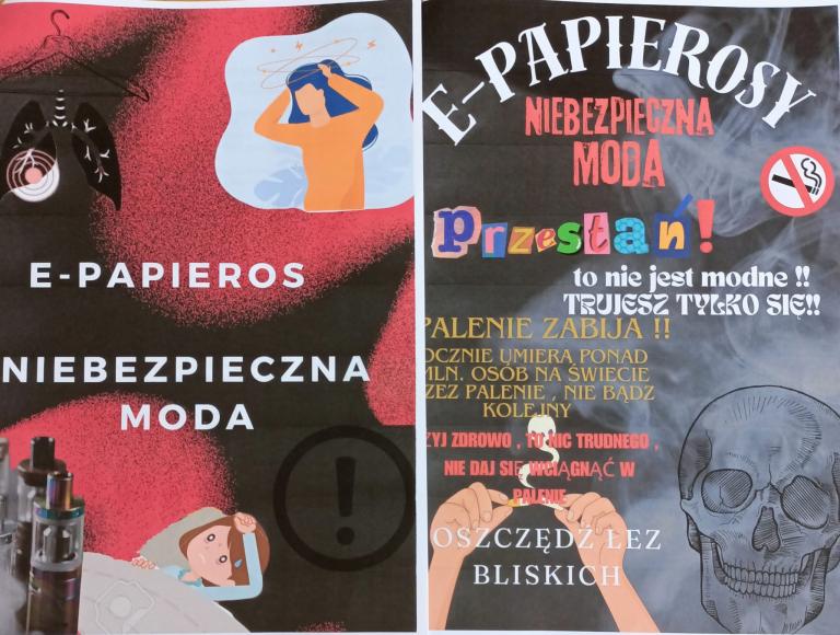 „E-papieros niebezpieczna moda”