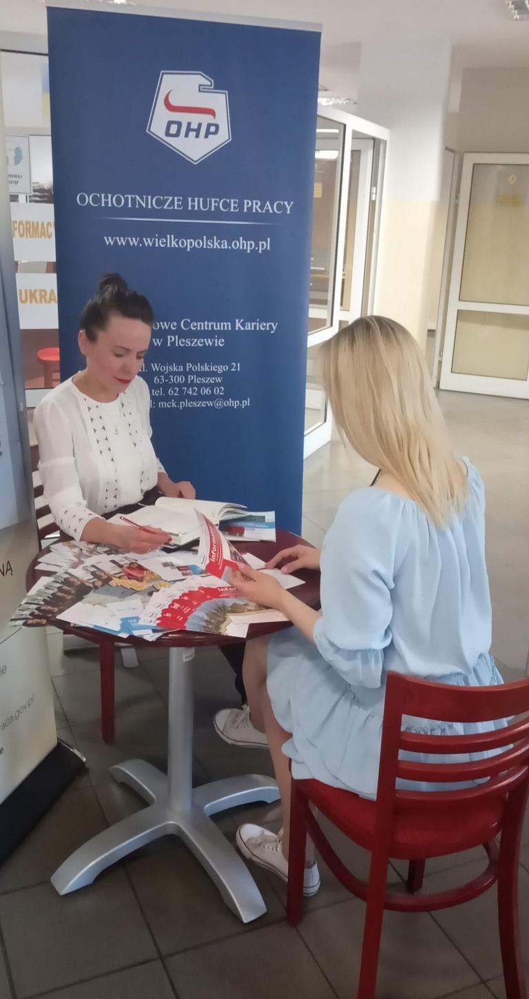 Młodzieżowe Centrum Kariery w Pleszewie na Europejskich Dniach Pracodawców