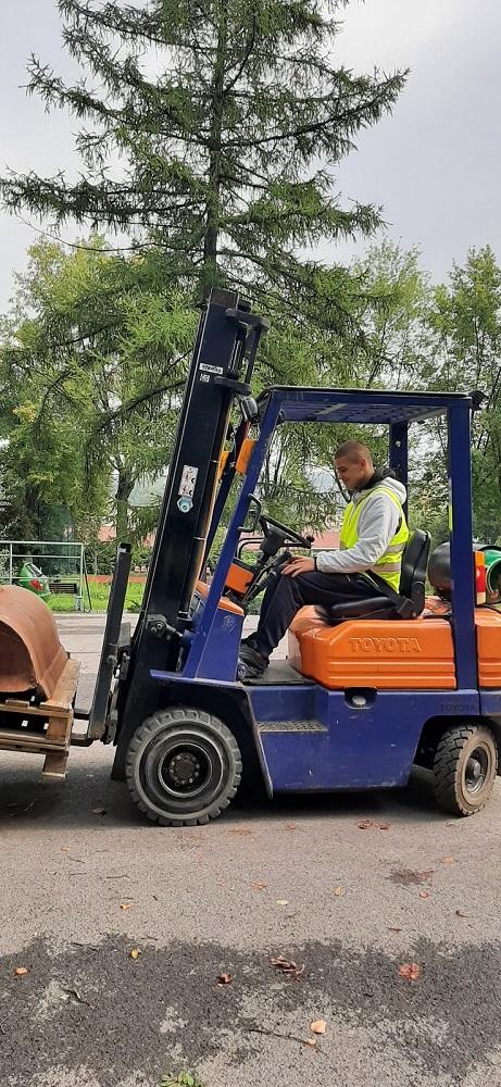 Uczestnicy projektu „Aktywni Górą!” z Ośrodka Szkolenia i Wychowania w Trzebini