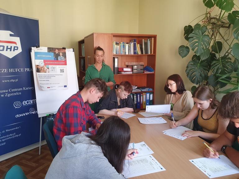 Zajęcia z psychologiem grupy wychowawczej ze Zgorzelca