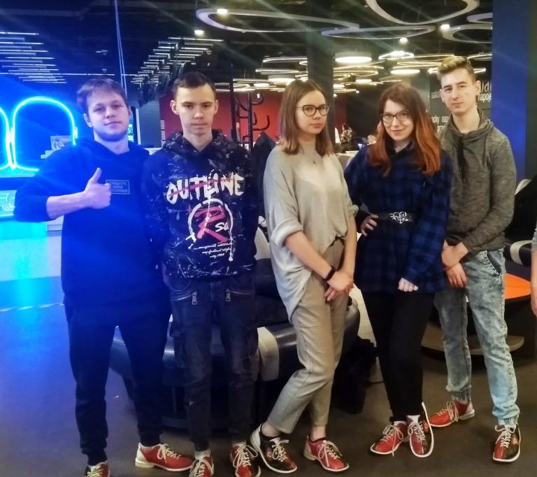 Zimowe aktywności uczestników Hufca Pracy 5-6 w Łodzi