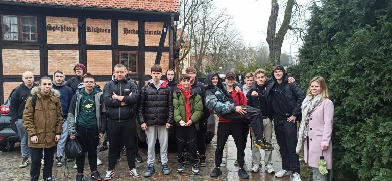Wyjście do słupskiej Herbaciarni w Spichlerzu