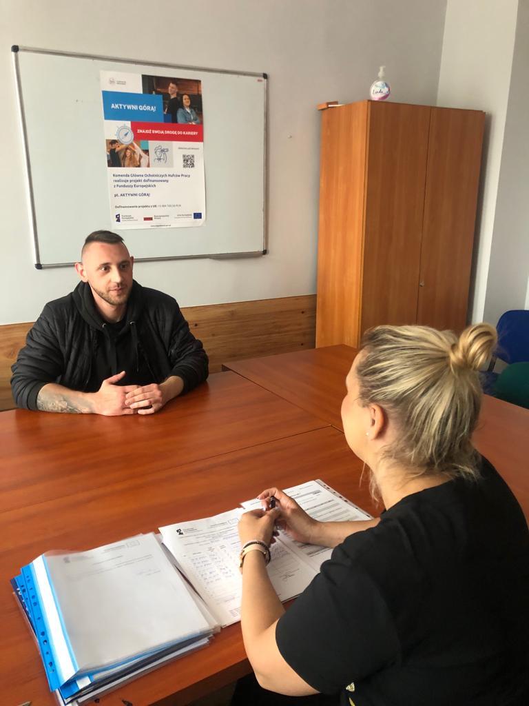 Spotkania z uczestnikami projektu „Aktywni Górą” w Dąbrowie Górniczej