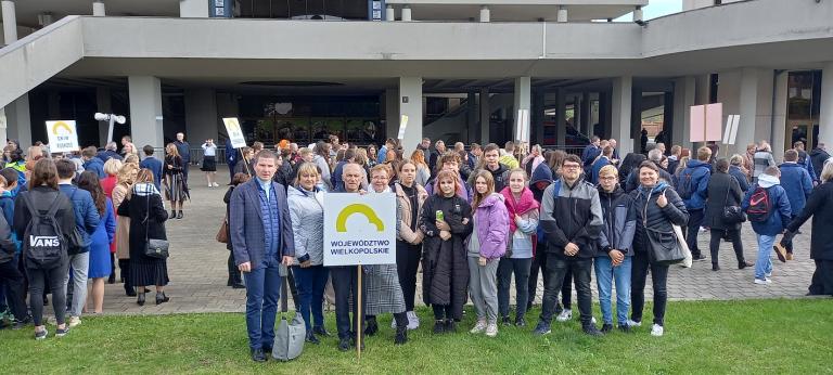 Uczestnicy z Kościana na Ogólnopolskiej Inauguracji Roku Szkoleniowego w Łagiewnikach