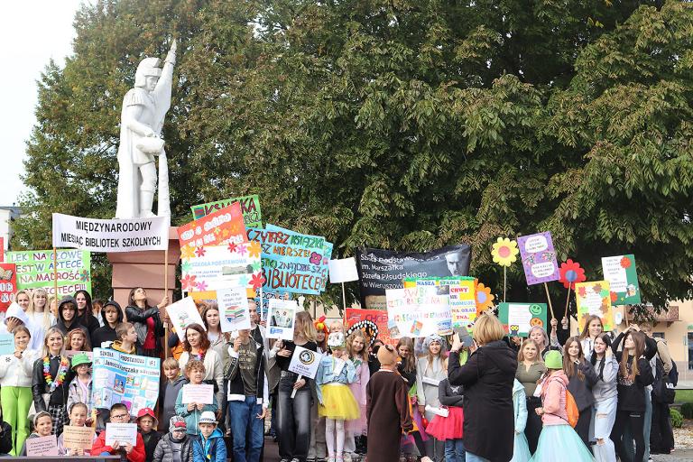 Happening czytelniczy w Wieruszowie