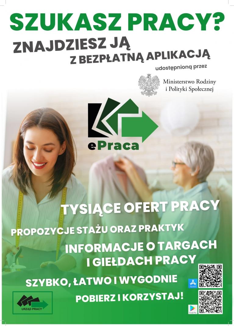 Aplikacja dla szukających pracy - ePraca