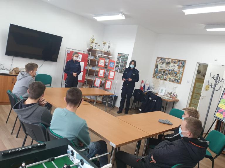 Spotkanie z Policją w Lęborku