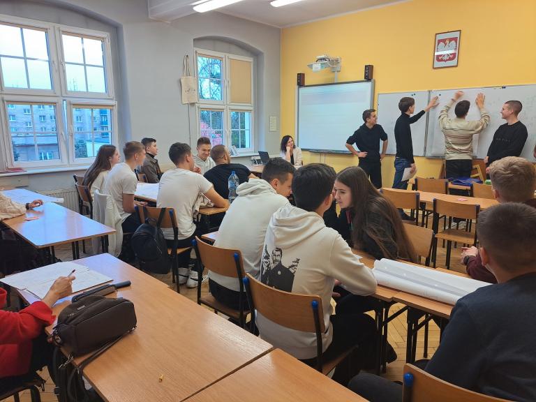 Współpraca Młodzieżowego Centrum Kariery w Gostyniu z Zespołem Szkół Ogólnokształcących w Gostyniu