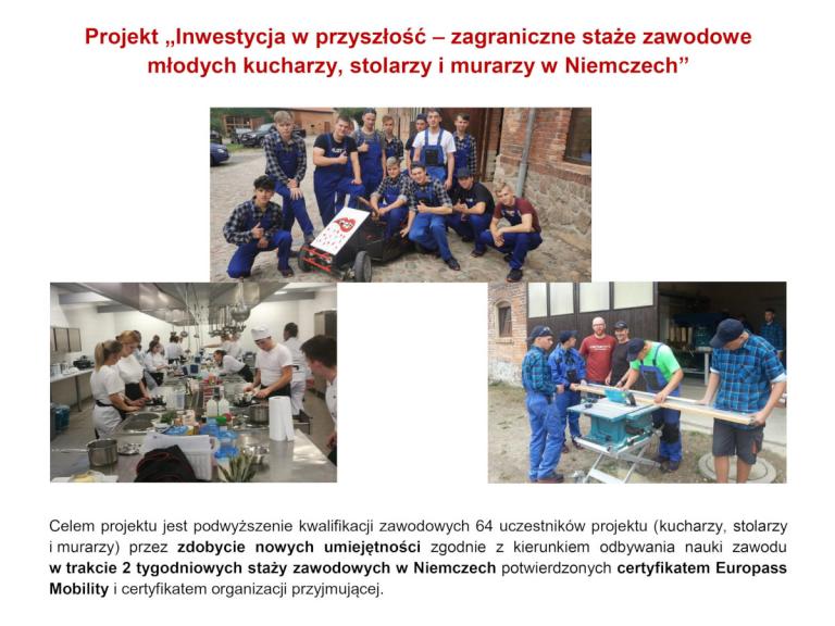 Podlaskie: Rekrutacja do projektu ”Inwestycja w przyszłość – zagraniczne staże zawodowe…”