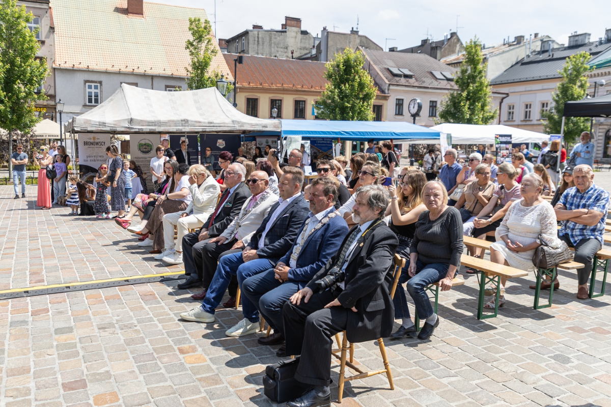 Pani Komendant podczas wydarzenia w Bielsku-Białej