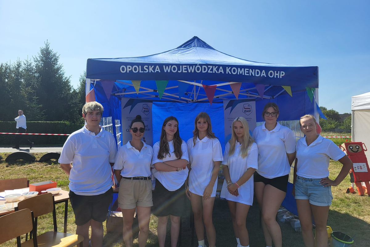 1 Opolska WK Promocja OHP podczas Dożynek Gminnych