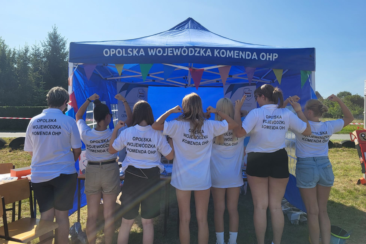 2 Opolska WK Promocja OHP podczas Dożynek Gminnych