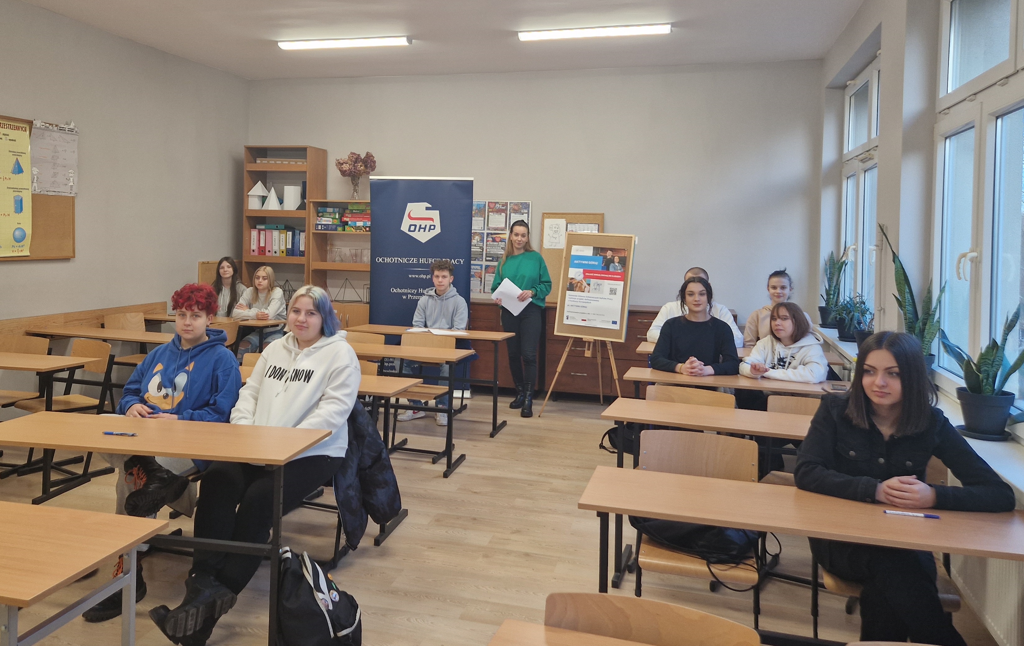 Projekt Aktywni Górą-spotkanie z psychologiem w przemkowskim Hufcu