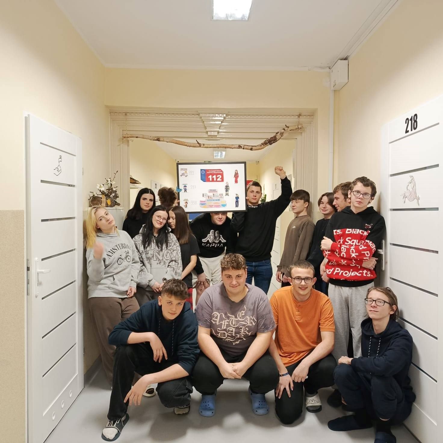 Warsztaty dla młodzieży OSiW OHP Mysłakowice z okazji Dnia Numeru Alarmowego 112!