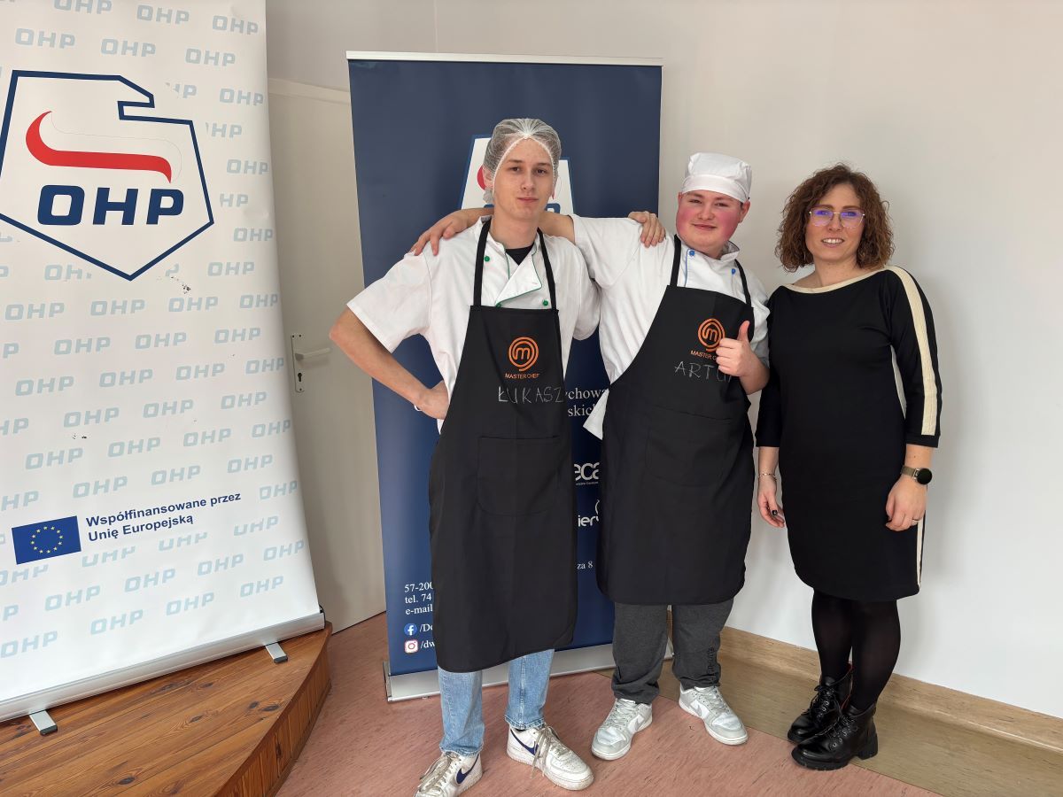 Udział przemkowskich uczestników w konkursie kulinarnym „Mały Masterchef”