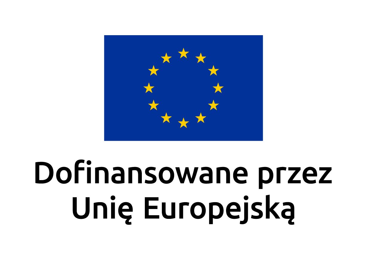 Znak UE polski pion kolor RGB
