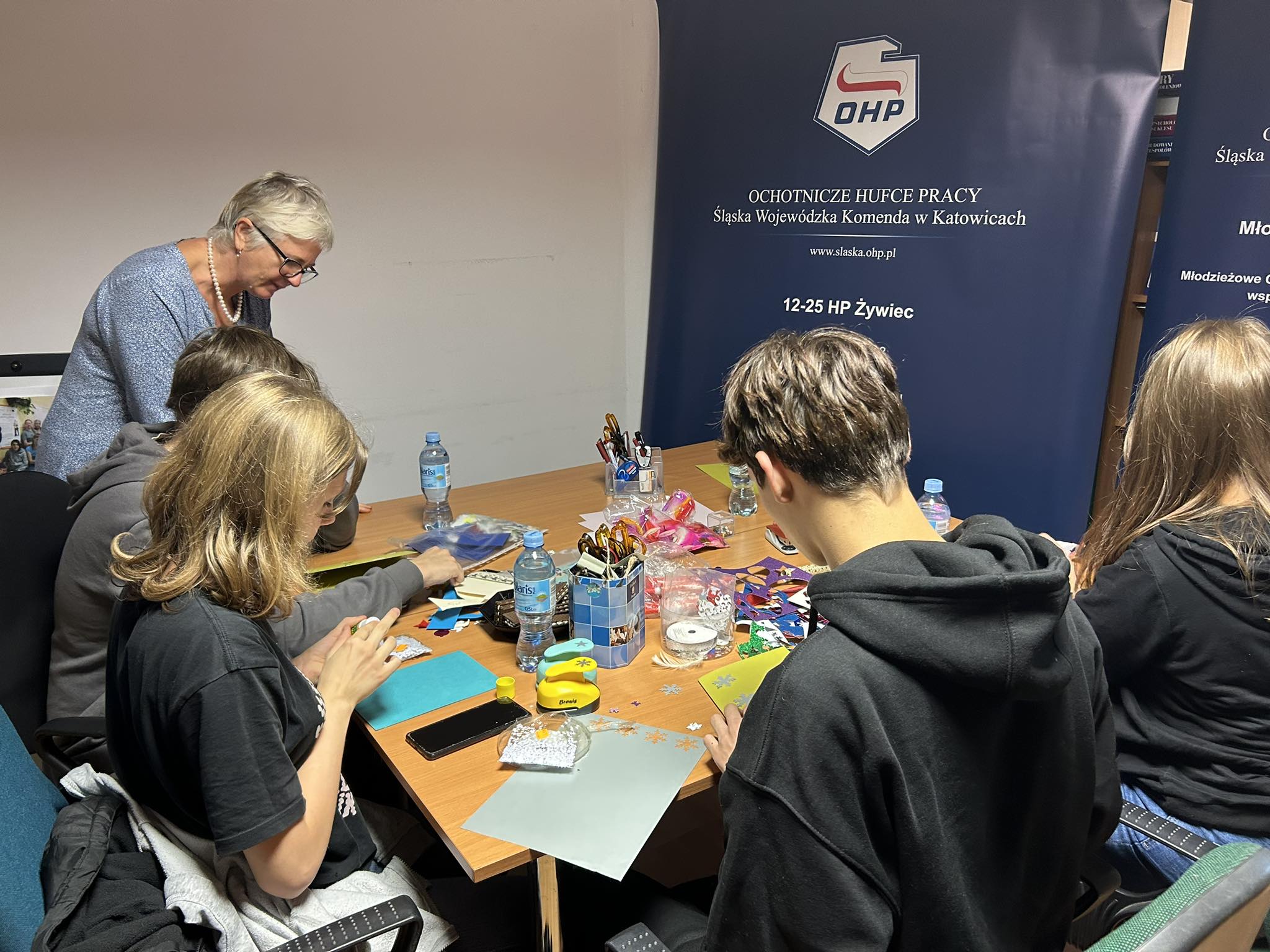 Uczestnicy w trakcie pracy