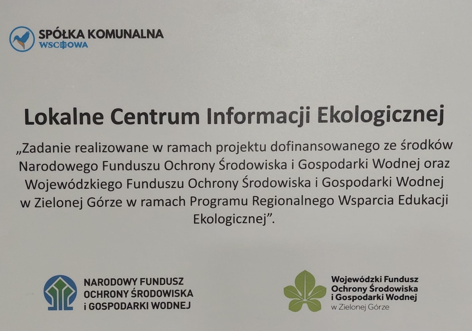 CENTRUM INFORMACJI EKOLOGICZNEJ