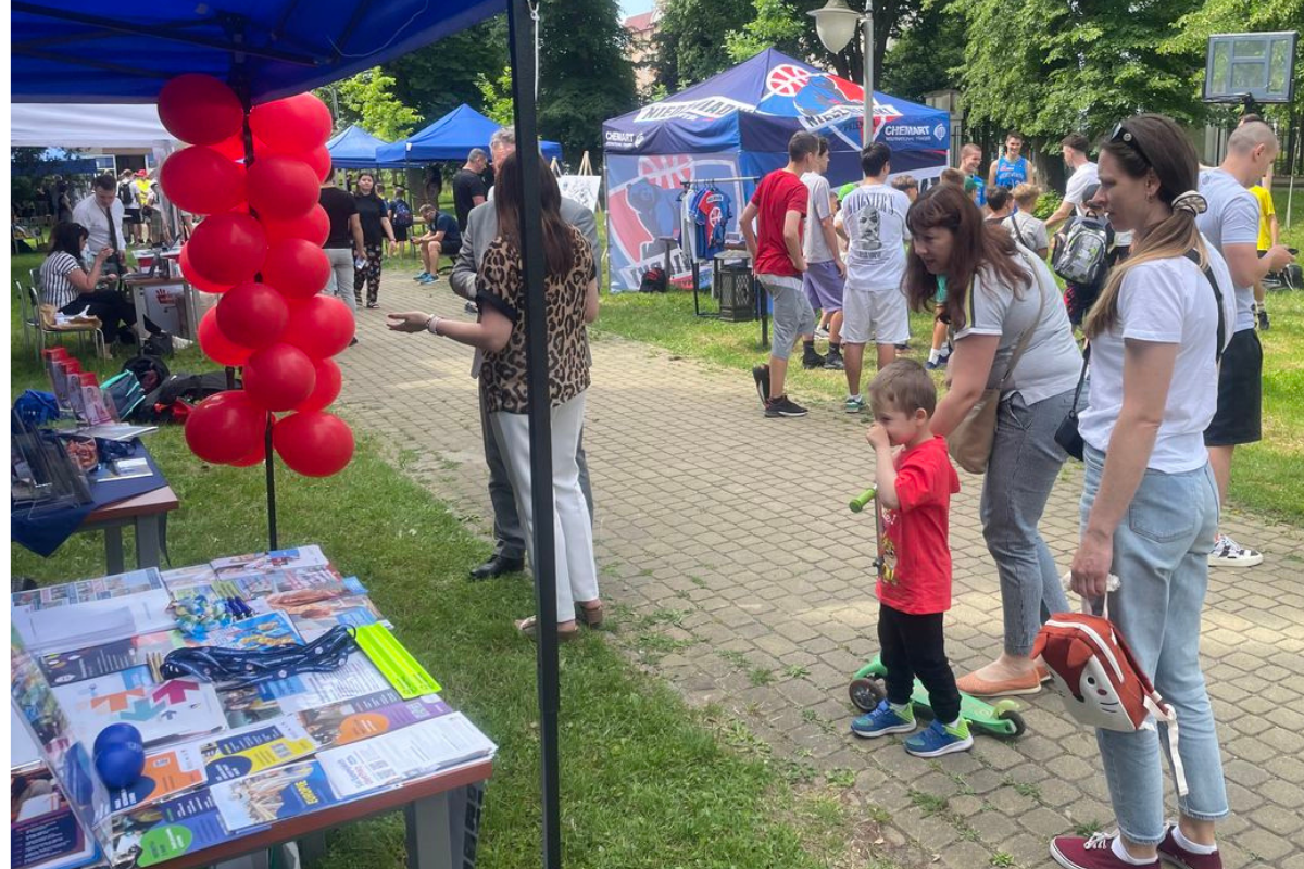 Ochotnicze Hufce Pracy na Pikniku Naukowym w PANS w Przemyślu