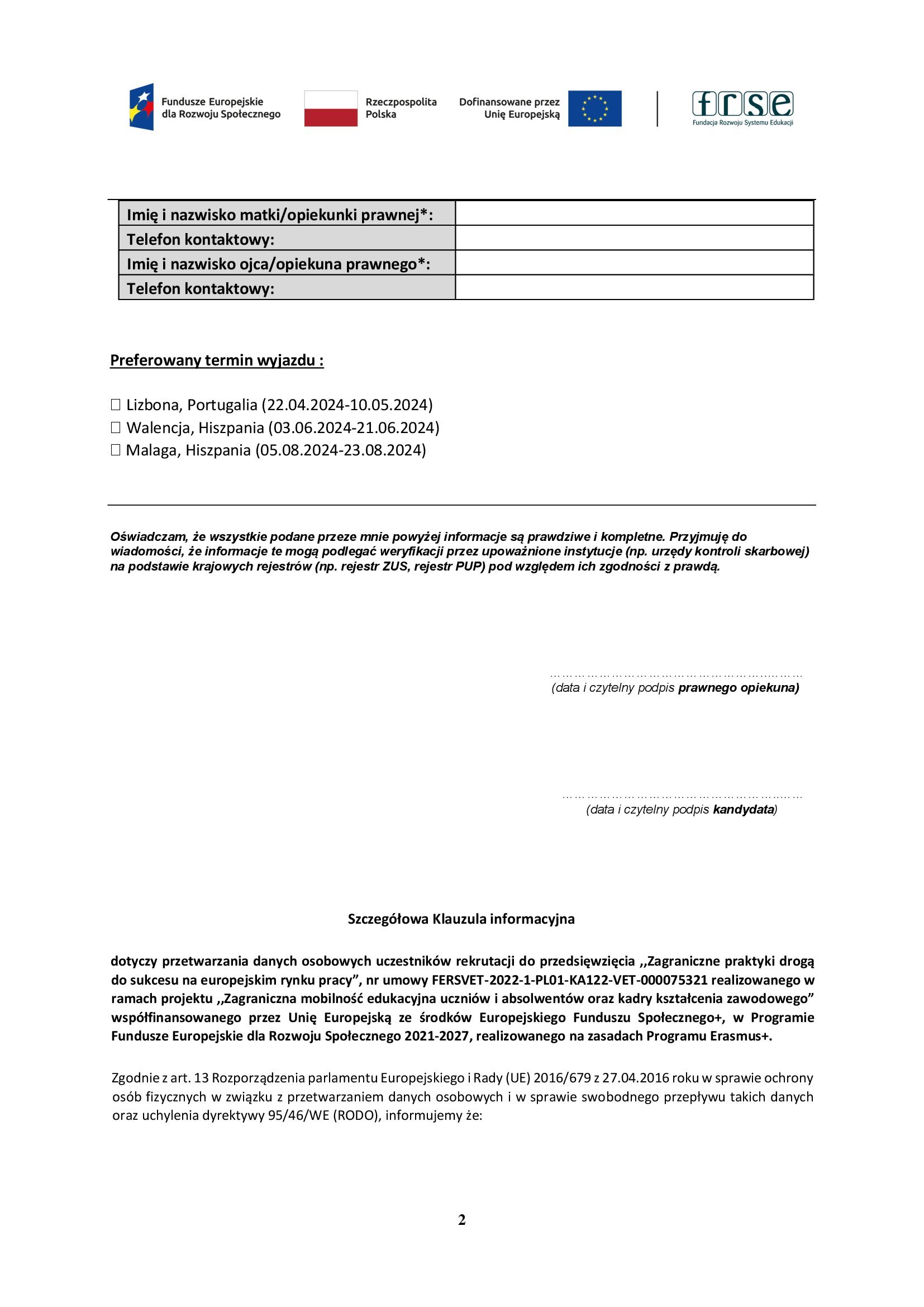 FORMULARZ ZGŁOSZENIOWY DLA ABSOLWENTA 00002