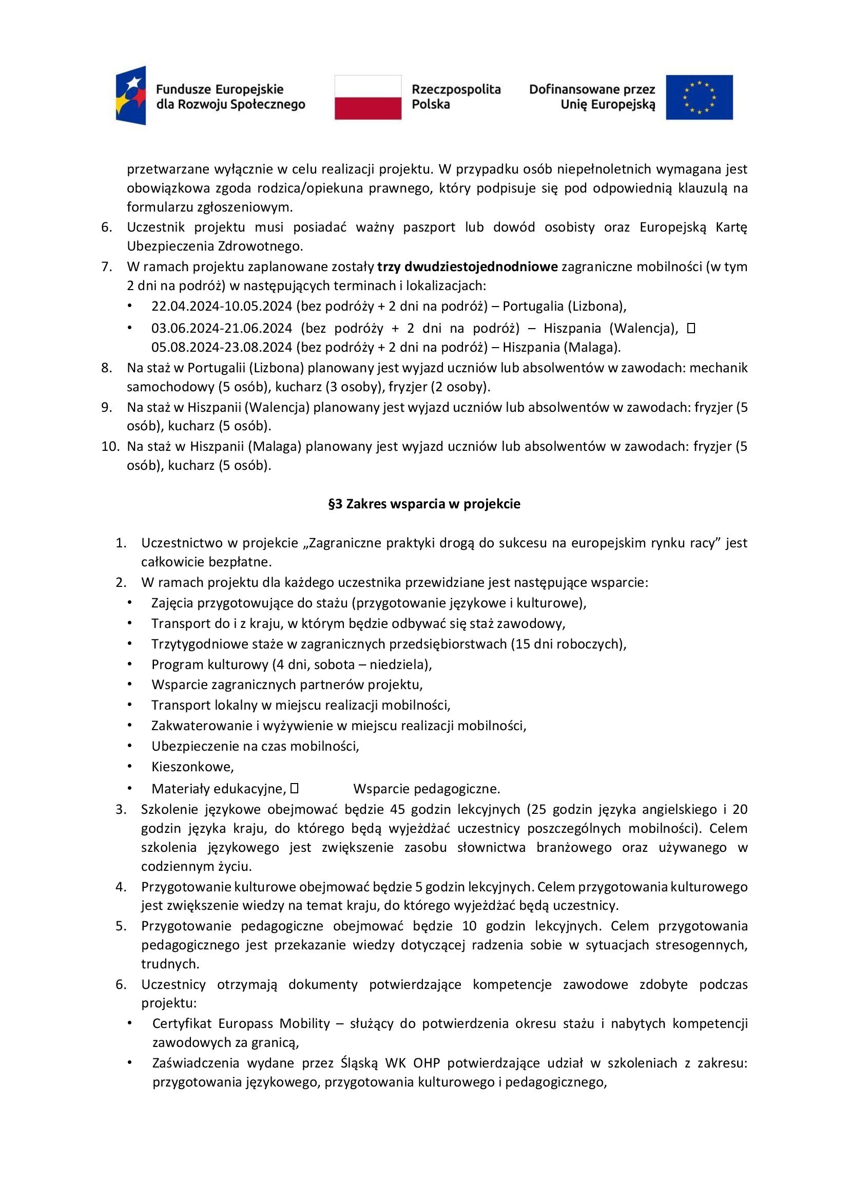 ostREGULAMIN REKRUTACJI2 00002