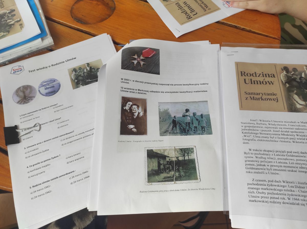 zdj. 6 Poznajemy Historie Rodziny Ulmów