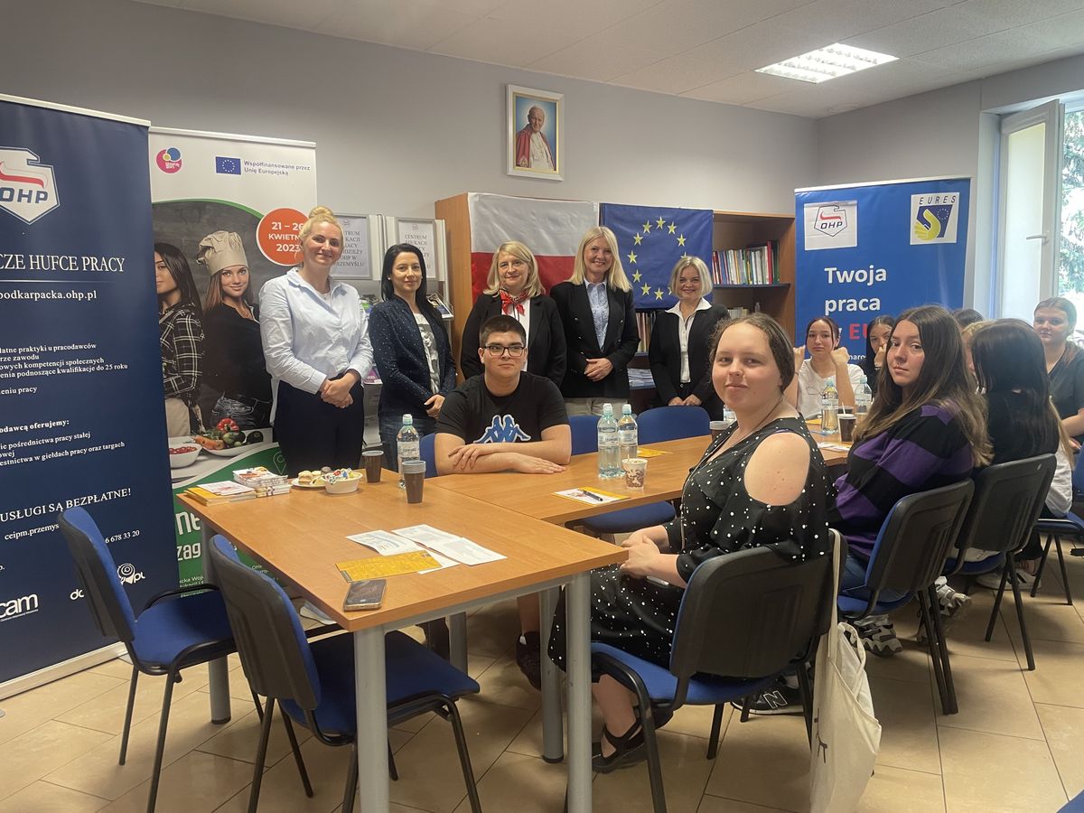 DZIEŃ SPOTKAŃ W RAMACH OBCHODÓW 20 LECIA POLSKI W UE I ROKU EDUKACJI EKONOMICZNEJ 2