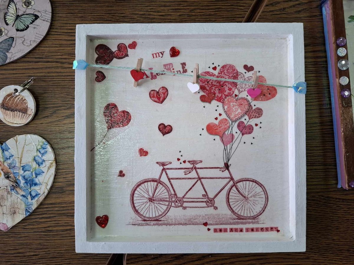WALENTYNKOWY DECOUPAGE 10
