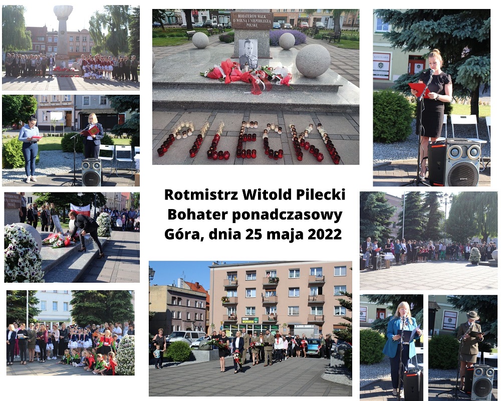 kolaż Rotmistrz Witold Pilecki