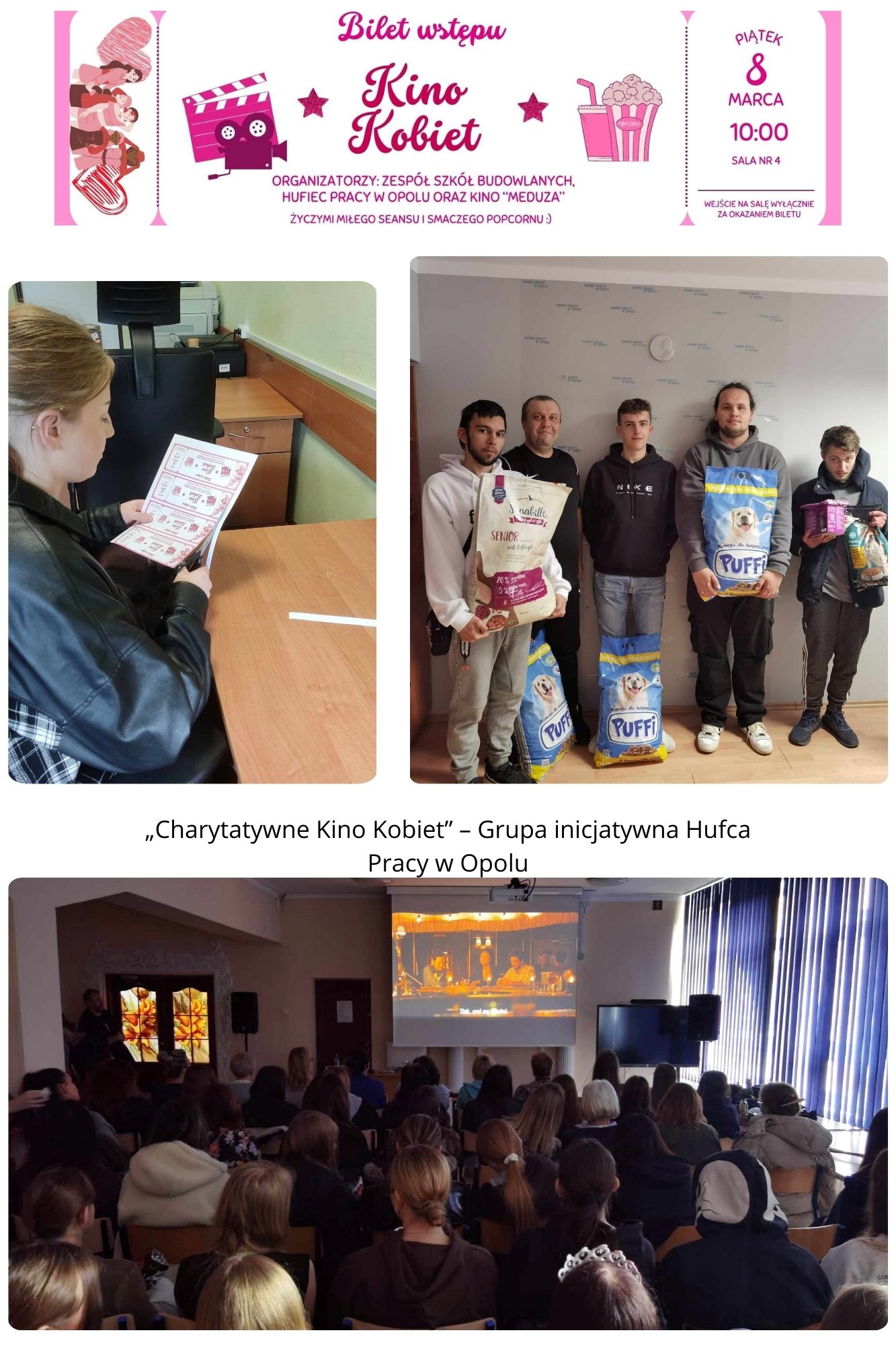 Charytatywne Kino Kobiet Grupa inicjatywna Hufca Pracy w Opolu