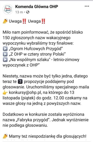 hpgrajewo uczestnikhufcafinalistąkonkursu 09112020 2