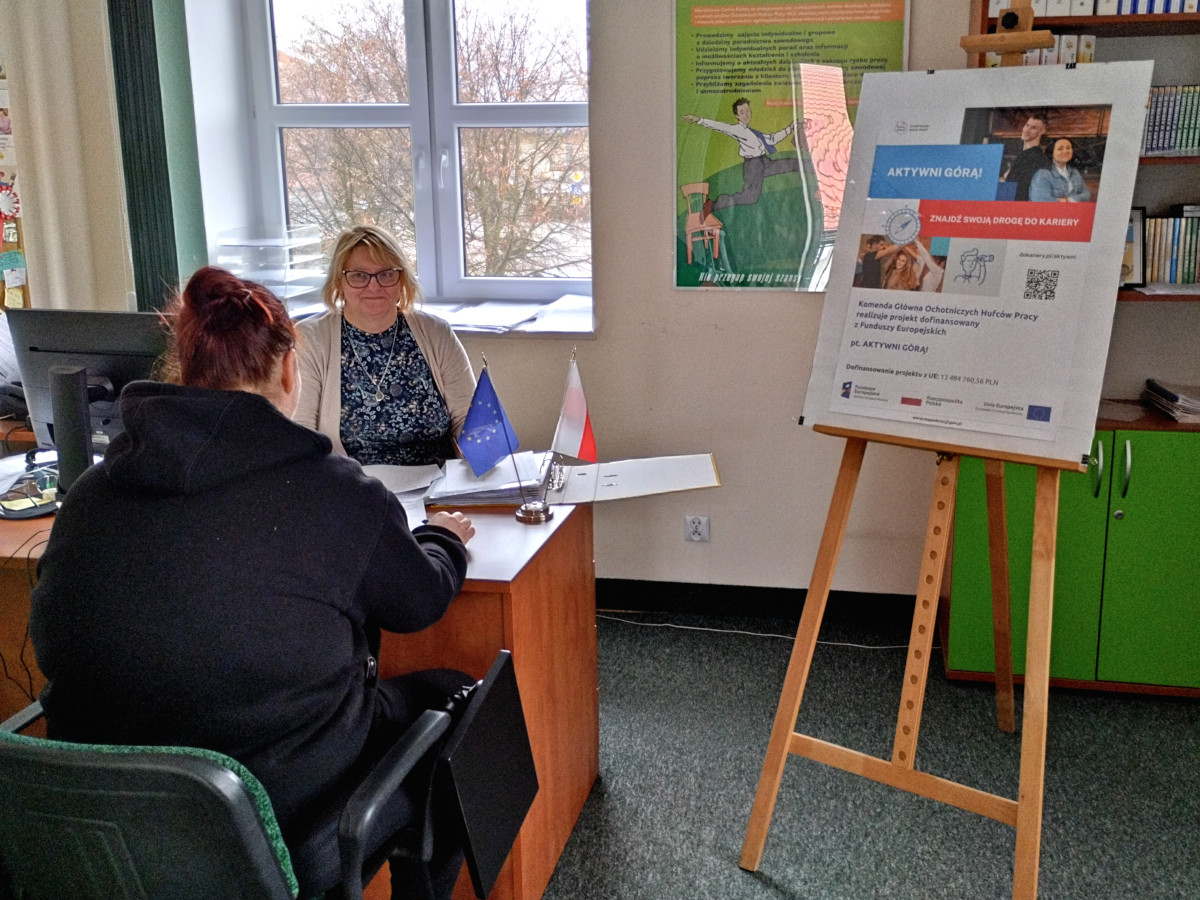 Grajewo: „Aktywni górą!” – Spotkanie z doradcą zawodowym