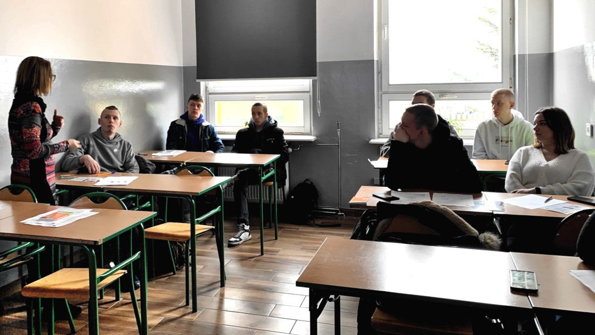 Zambrów: Spotkanie organizacyjne przed wyjazdem na staż