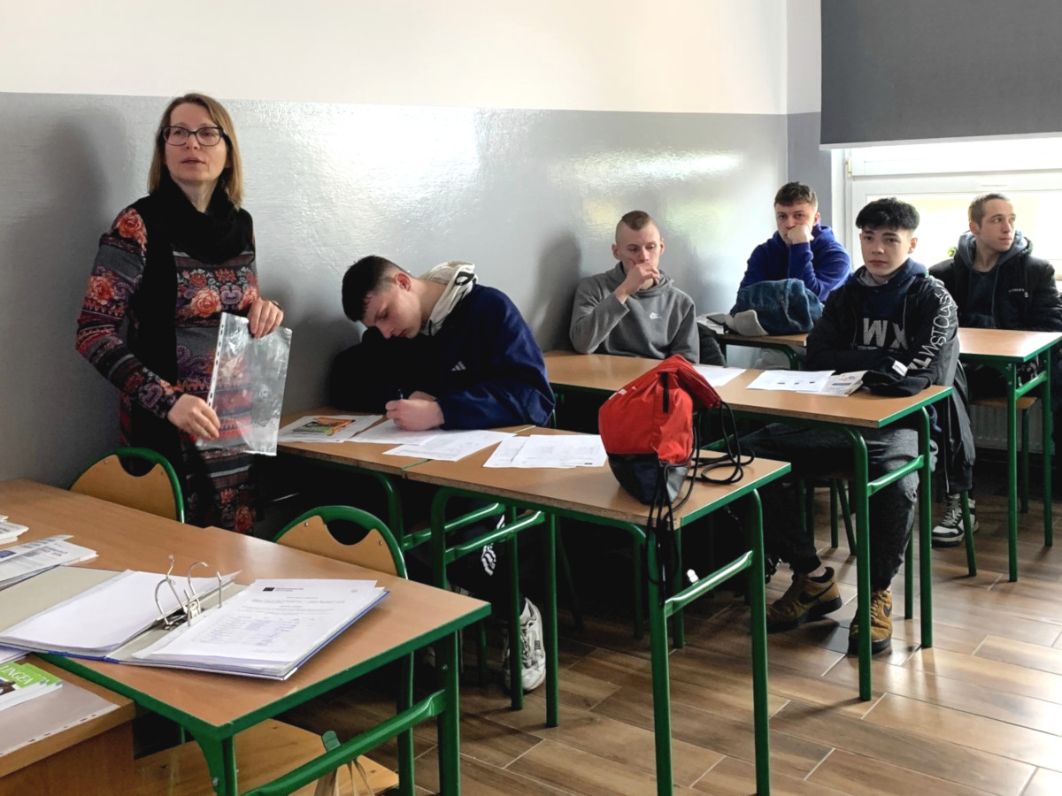 Zambrów: Spotkanie organizacyjne przed wyjazdem na staż