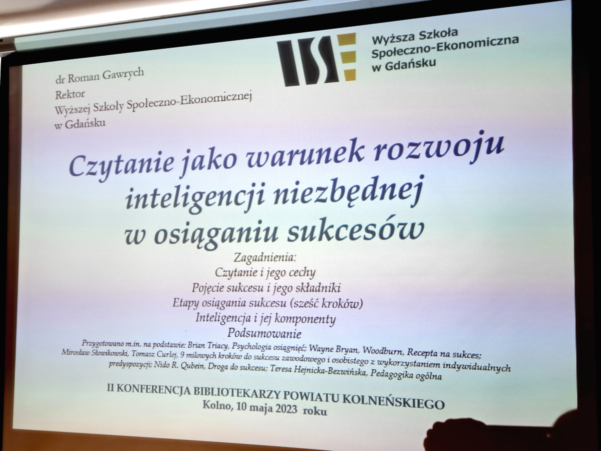 Kolno: II Konferencja Bibliotekarzy Powiatu Kolneńskiego