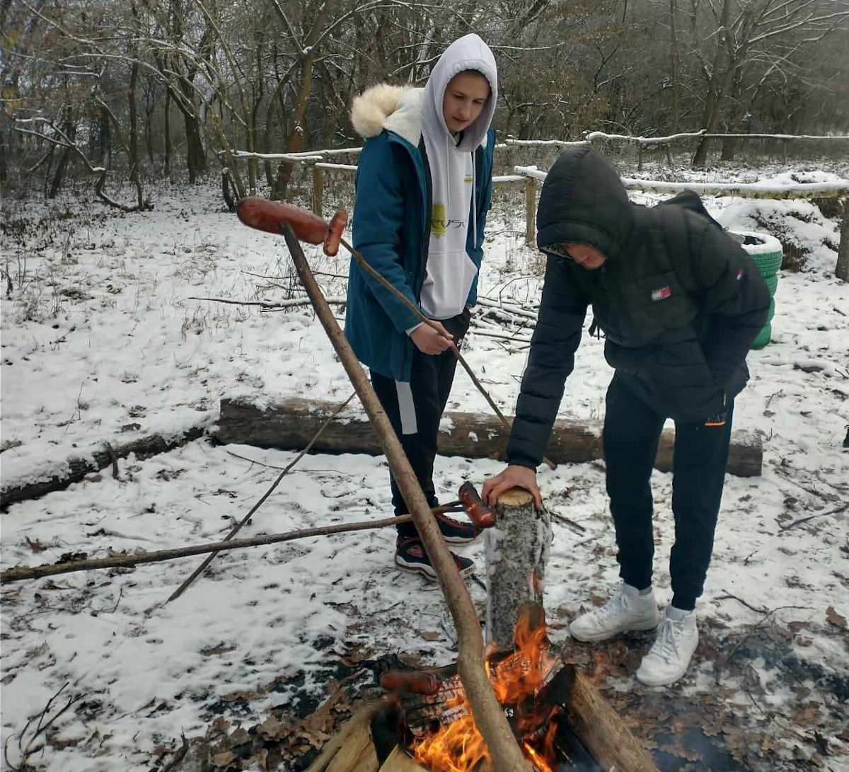 Łomża: Zimowo w Nadleśnictwie...